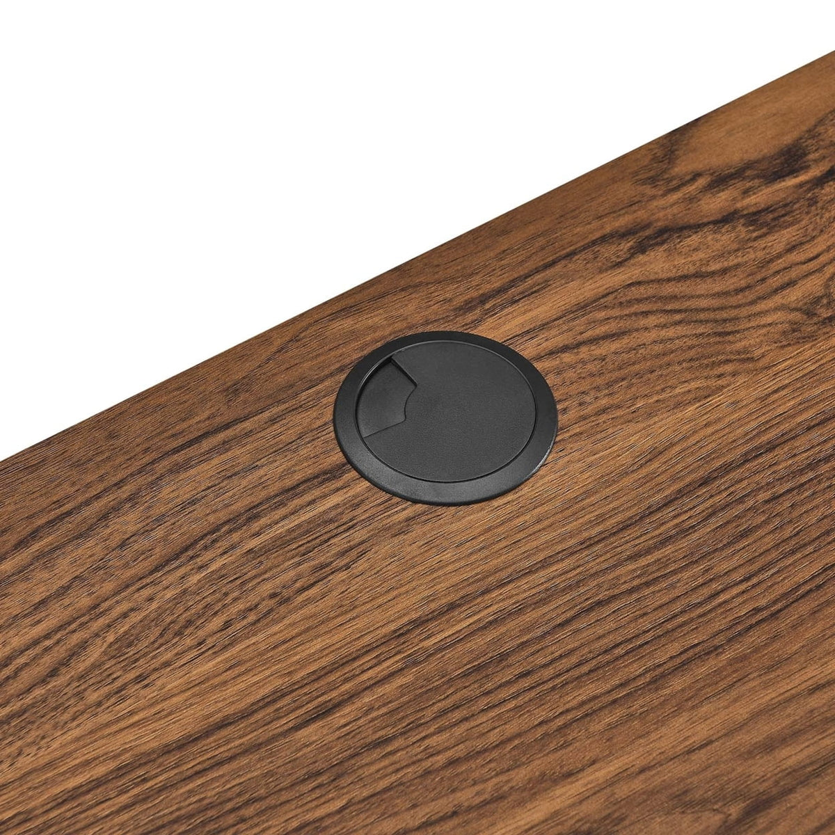 Wall Mount Wood Office Desk in Walnut Q773