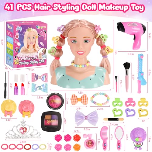 41PCS Pretend Play Hair Styling Makeup Kit Q6967