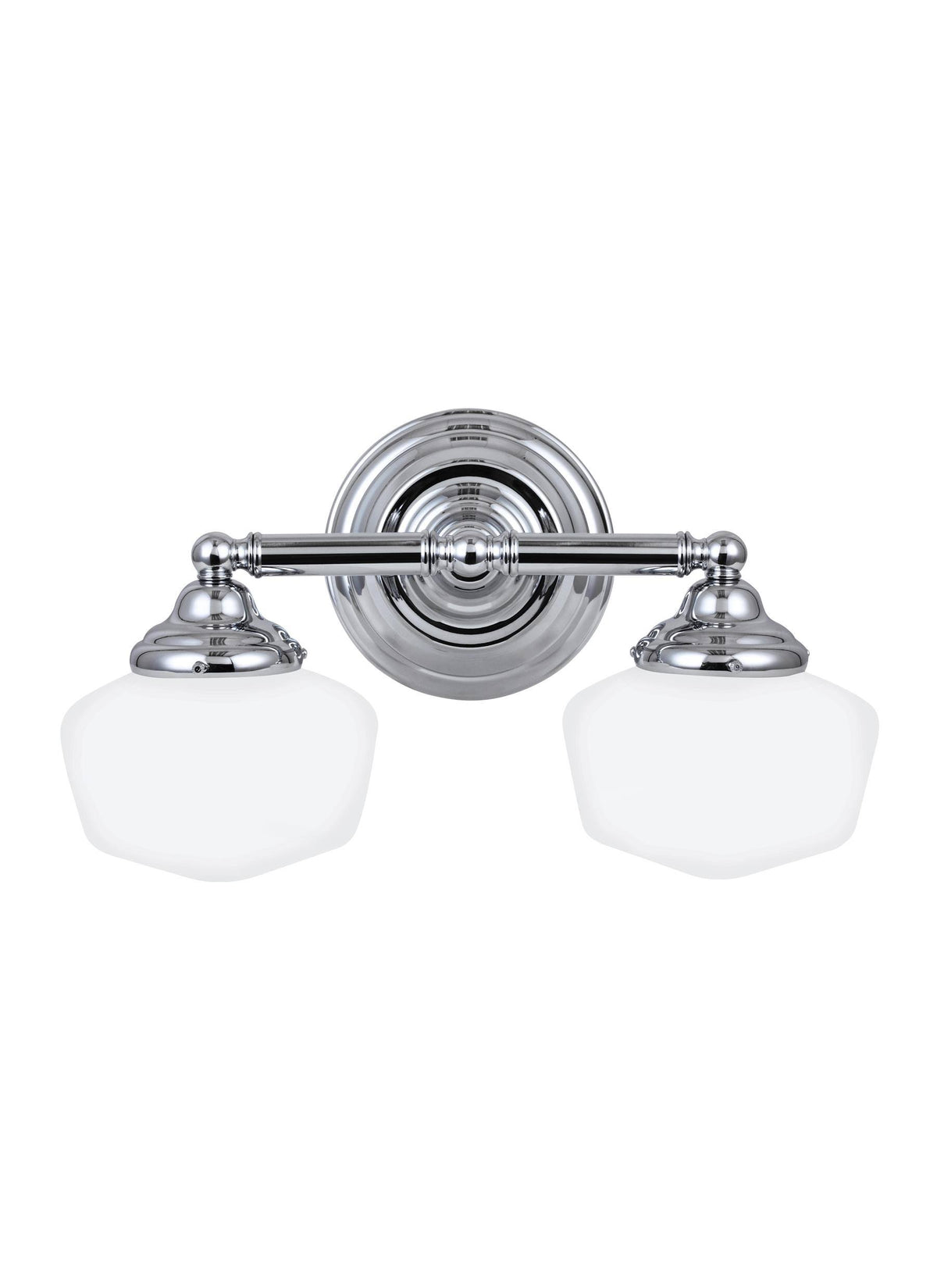 2 Light Chrome Wall Bath Light H743180