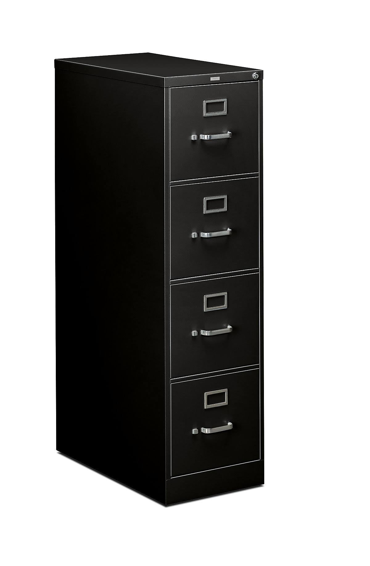 4 Drawer Letter File Black E6491
