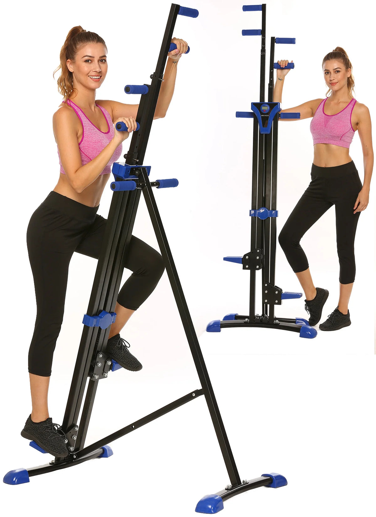Vertical Climber and Folding Stair Stepper Machine X172882