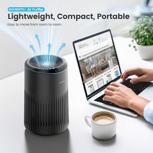 White Air Purifier with Fragrance Sponge and Sleep Mode P849249