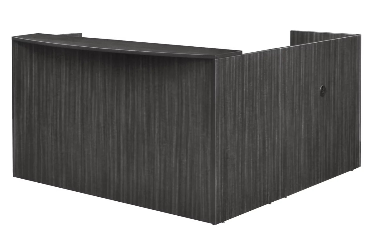 Reception Desk with File Cabinet Z93663