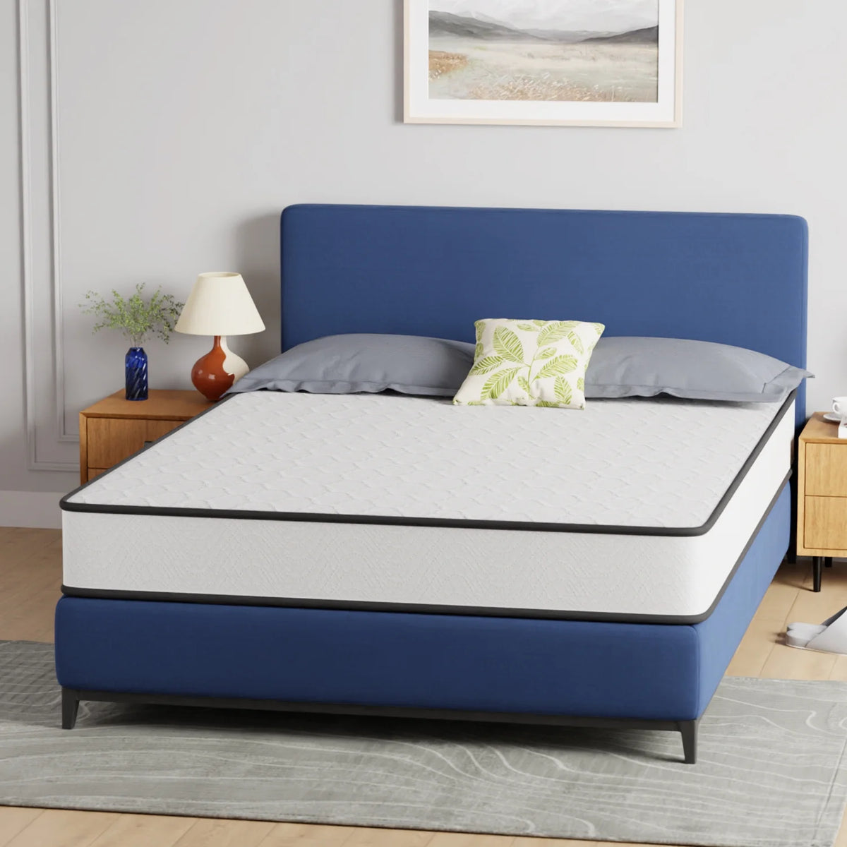 8 Inch Medium Firm Spring Full Size Mattress W303173