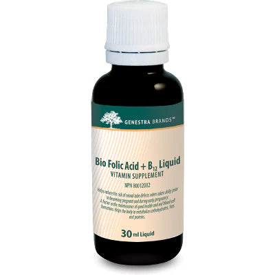 Folic Acid + B12 Liquid 1 oz K388301