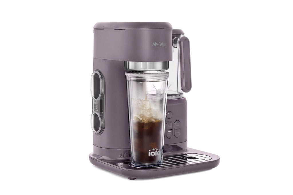 Single Serve Iced and Hot Coffee Maker and Blender V87588