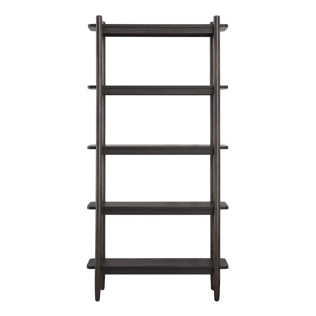 5 Shelf Wood Bookcase I407