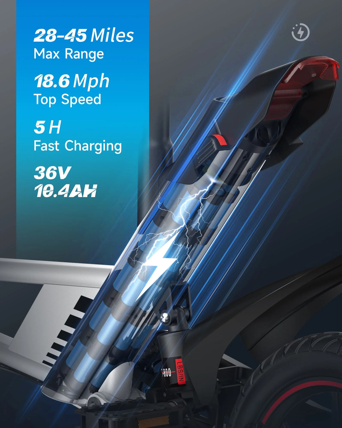 Folding Electric Bike with 36V 10.5AH Battery Q629