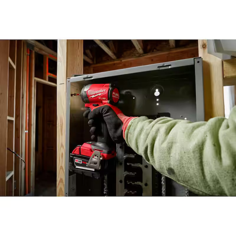 18-Volt Brushless Cordless Hammer Drill & Impact Driver Combo Kit with 50-Piece Bit Set L498591