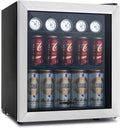 70 Can Beverage Refrigerator 1.6 Cu.ft Glass Door Q933