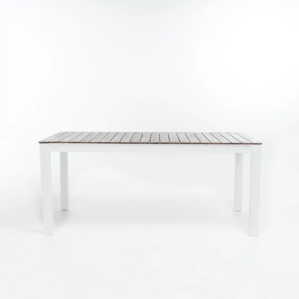 Dark Brown and White 3 Piece Outdoor Wood Picnic Set N324853