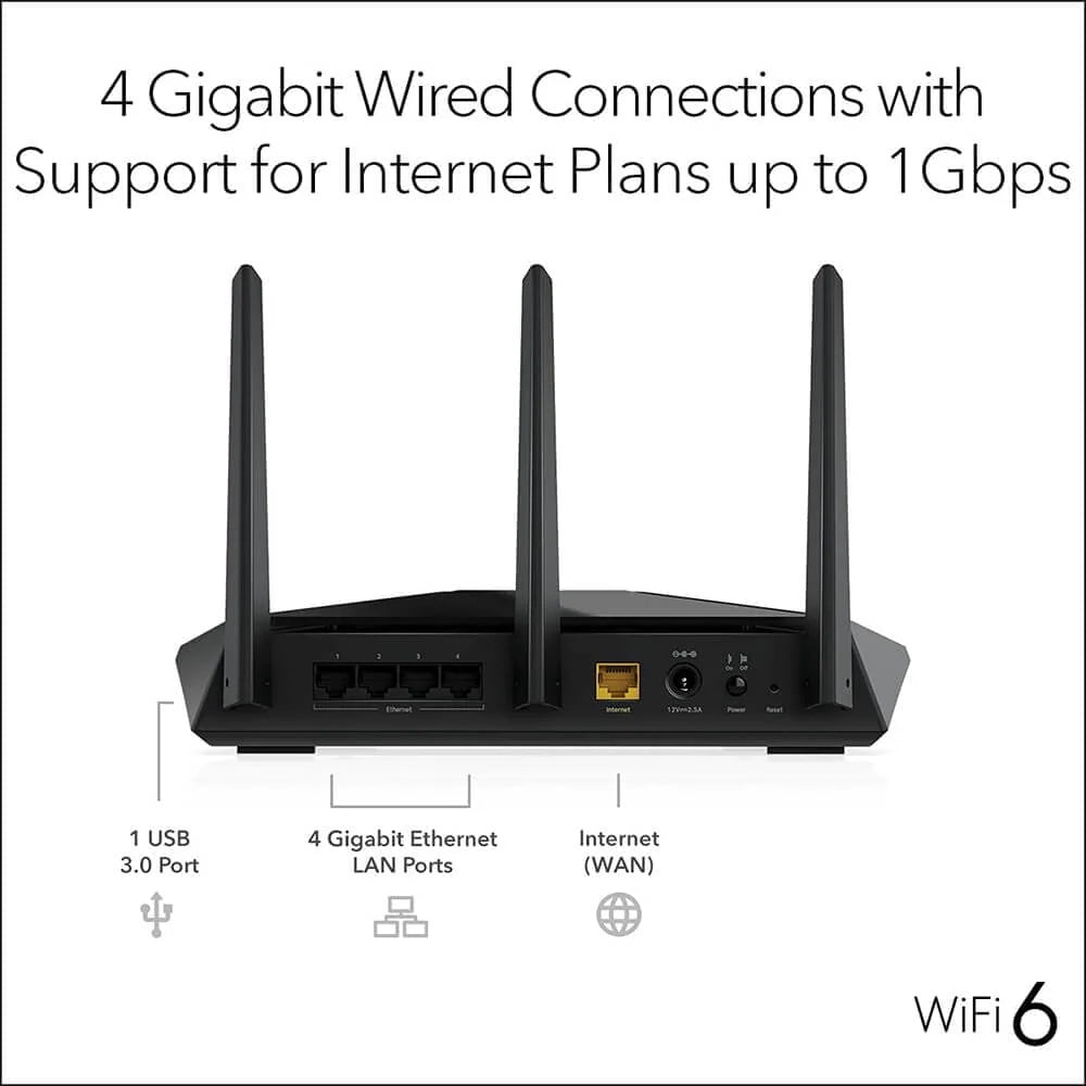 Black Dual Band Router R89786